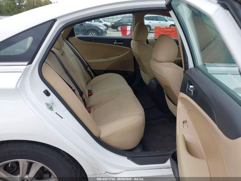 2013 Hyundai Sonata Gls VIN: 5NPEB4AC1DH781832 Lot: 43311734