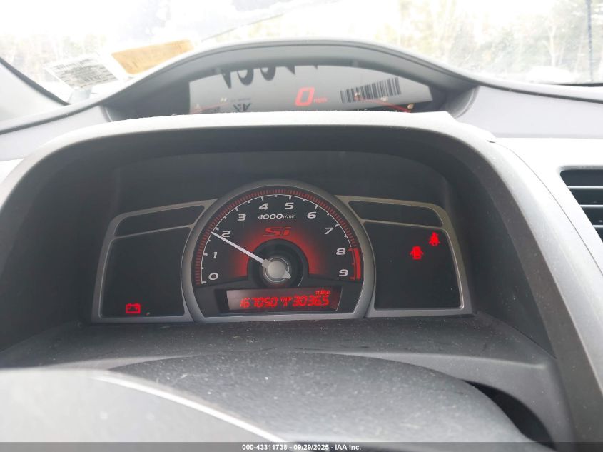 2008 Honda Civic Si VIN: 2HGFG21538H706948 Lot: 43311738