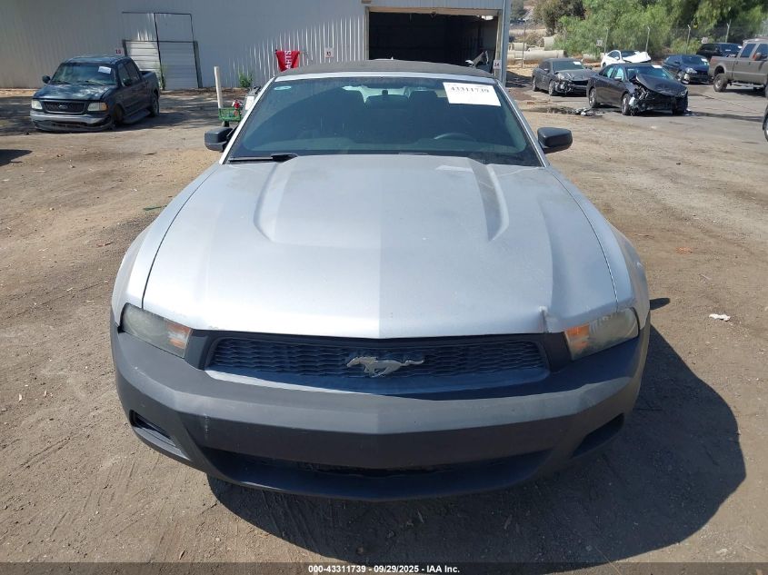 2012 Ford Mustang V6 VIN: 1ZVBP8EM0C5257257 Lot: 43311739