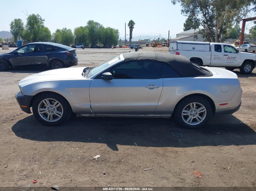 2012 Ford Mustang V6 VIN: 1ZVBP8EM0C5257257 Lot: 43311739
