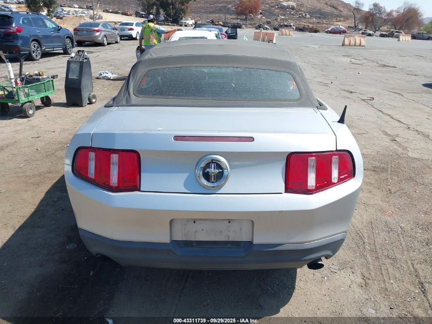 2012 Ford Mustang V6 VIN: 1ZVBP8EM0C5257257 Lot: 43311739