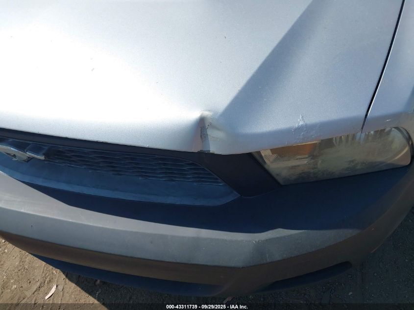 2012 Ford Mustang V6 VIN: 1ZVBP8EM0C5257257 Lot: 43311739