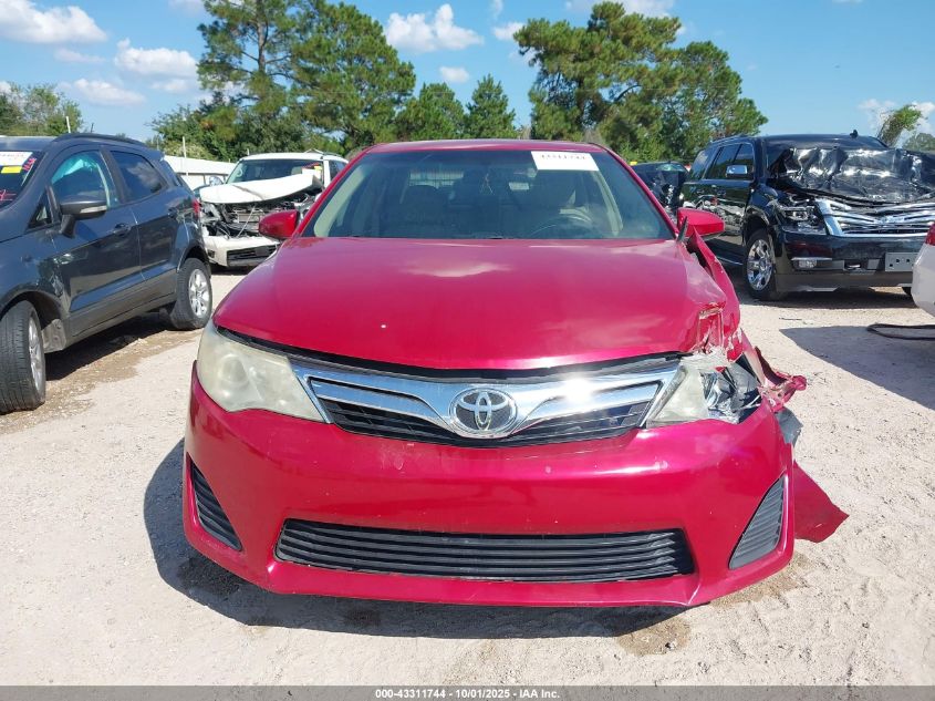 2012 Toyota Camry Le VIN: 4T4BF1FK2CR223547 Lot: 43311744
