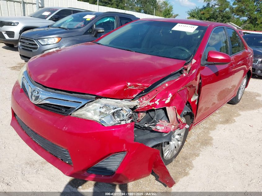 2012 Toyota Camry Le VIN: 4T4BF1FK2CR223547 Lot: 43311744