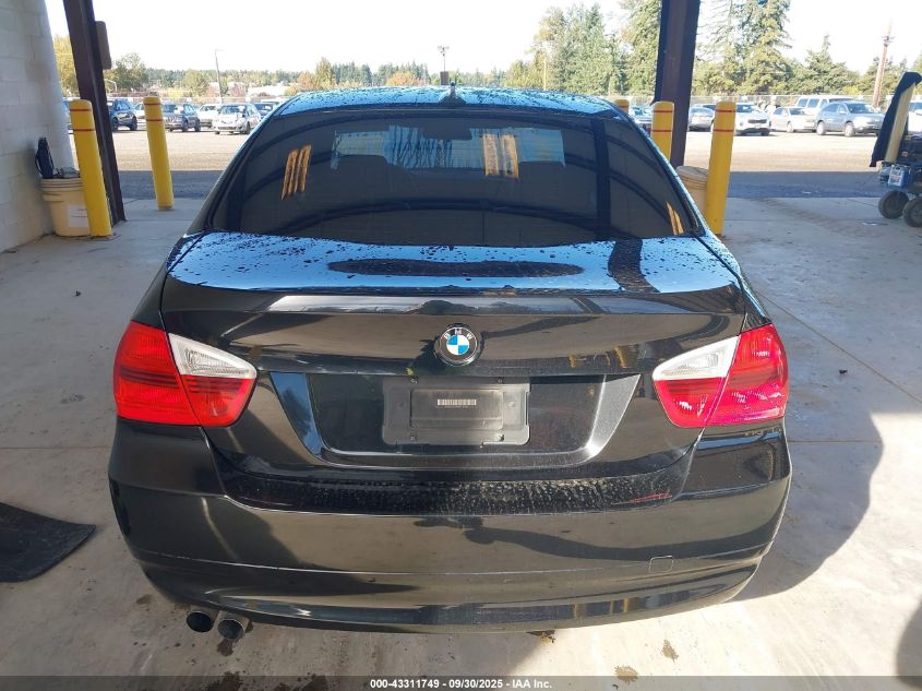 2006 BMW 325I VIN: WBAVB13546PT00263 Lot: 43311749