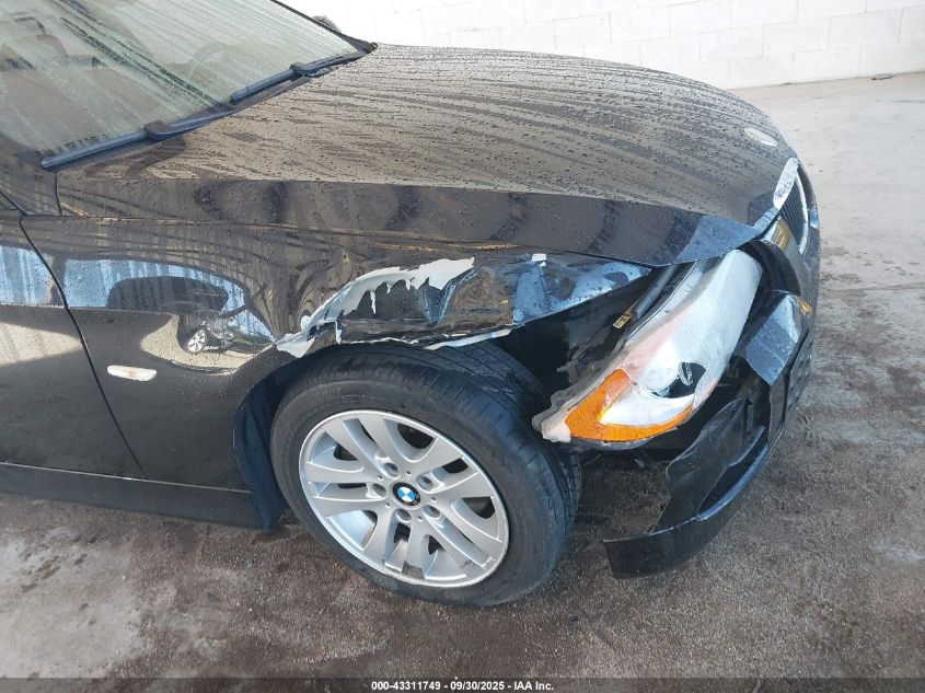 2006 BMW 325I VIN: WBAVB13546PT00263 Lot: 43311749