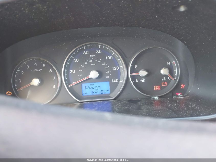 2010 Hyundai Santa Fe Gls VIN: 5NMSGDAB1AH351917 Lot: 43311753