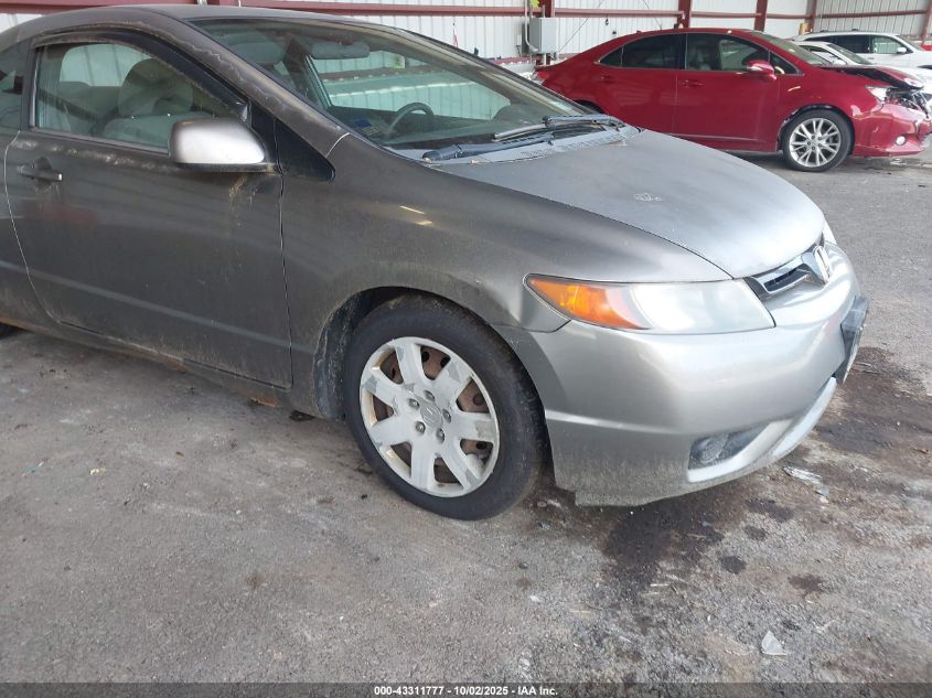 2007 Honda Civic Lx VIN: 2HGFG11617H525395 Lot: 43311777