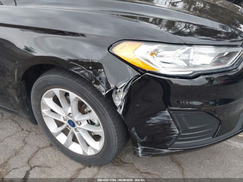 2019 Ford Fusion Se VIN: 3FA6P0HDXKR262047 Lot: 43311794