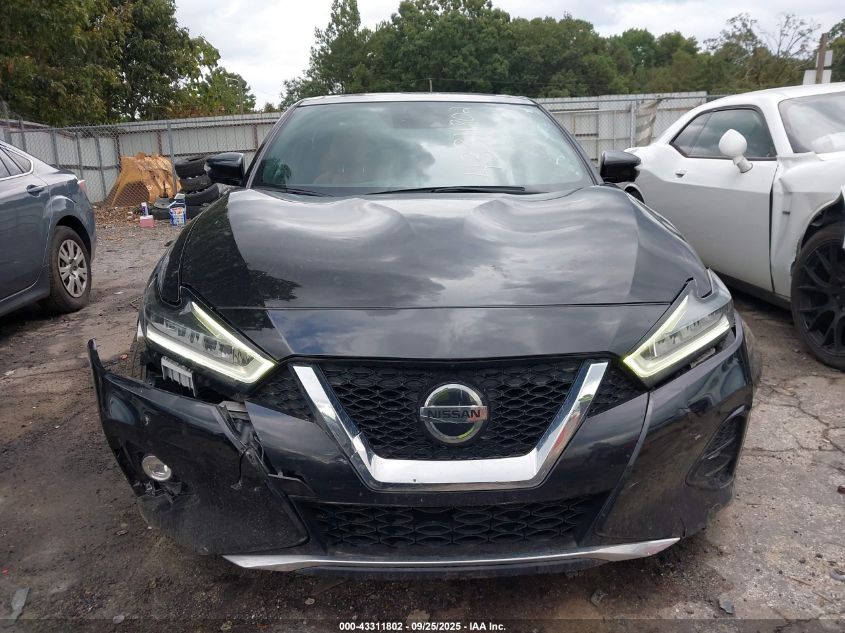 2019 Nissan Maxima 3.5 Platinum VIN: 1N4AA6AV0KC381340 Lot: 43311802