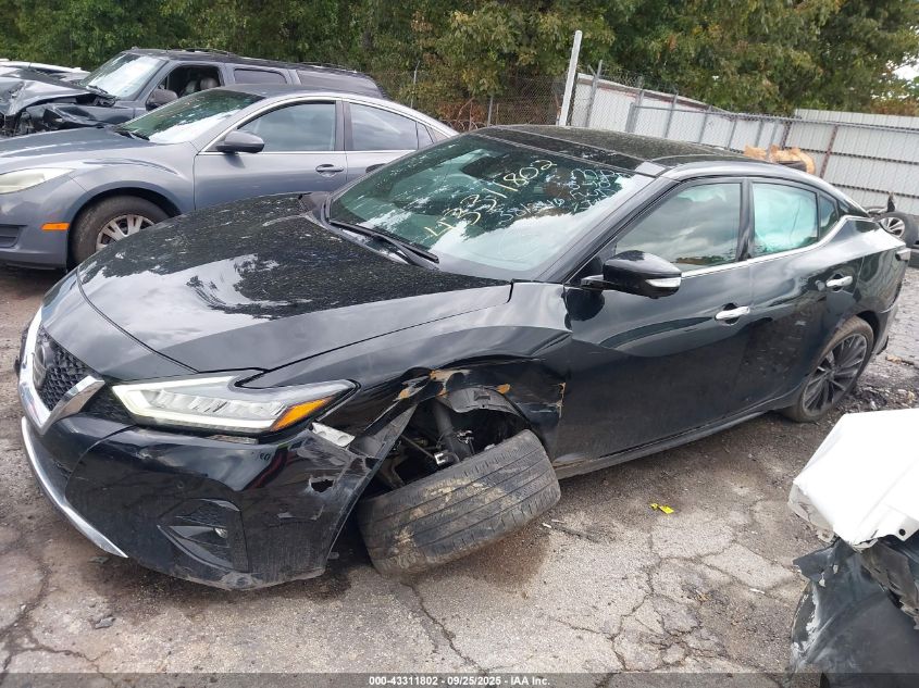 2019 Nissan Maxima 3.5 Platinum VIN: 1N4AA6AV0KC381340 Lot: 43311802