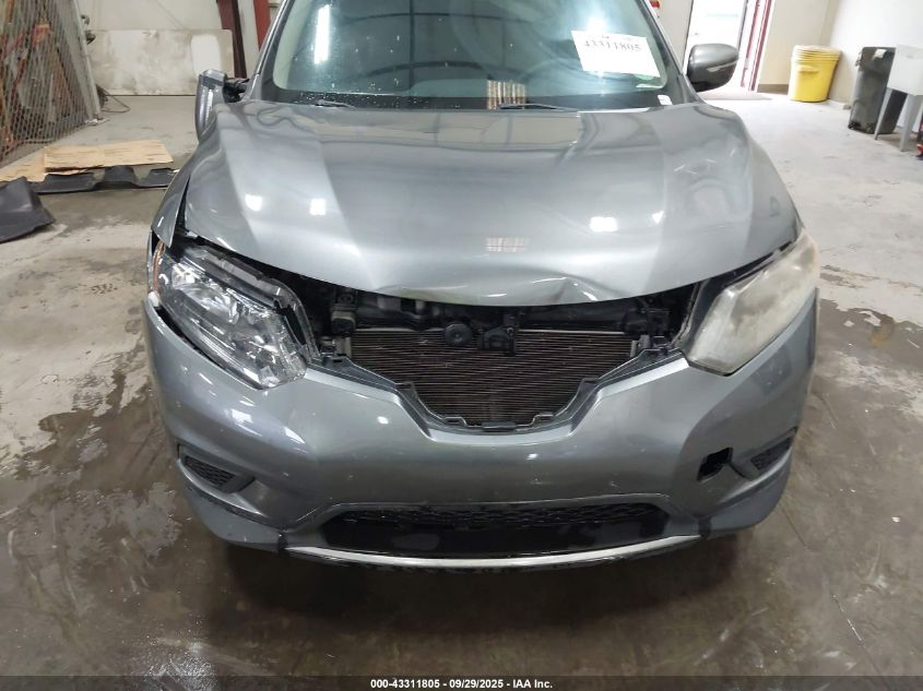 2015 Nissan Rogue S VIN: KNMAT2MT3FP547551 Lot: 43311805