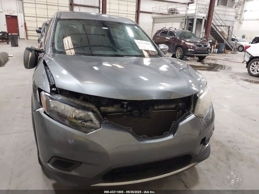 2015 Nissan Rogue S VIN: KNMAT2MT3FP547551 Lot: 43311805