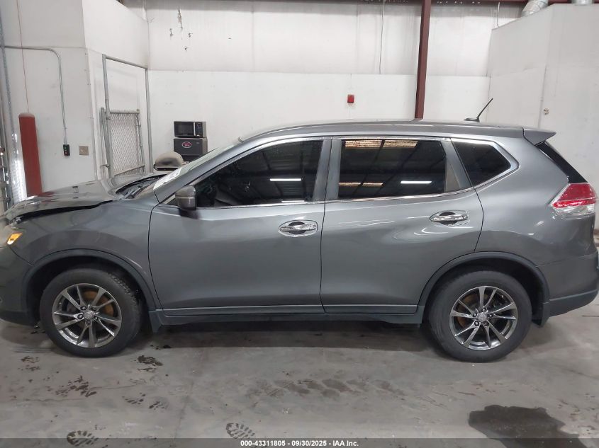 2015 Nissan Rogue S VIN: KNMAT2MT3FP547551 Lot: 43311805
