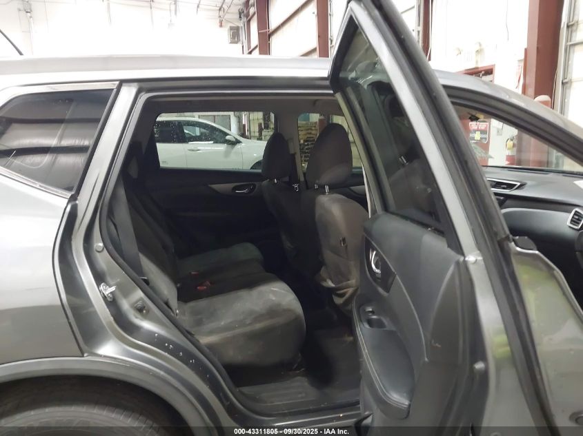 2015 Nissan Rogue S VIN: KNMAT2MT3FP547551 Lot: 43311805