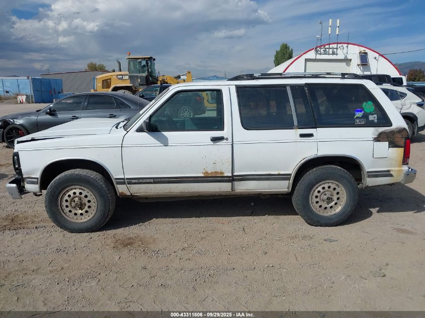 1994 Chevrolet Blazer S10 VIN: 1GNDT13W2R0159444 Lot: 43311806