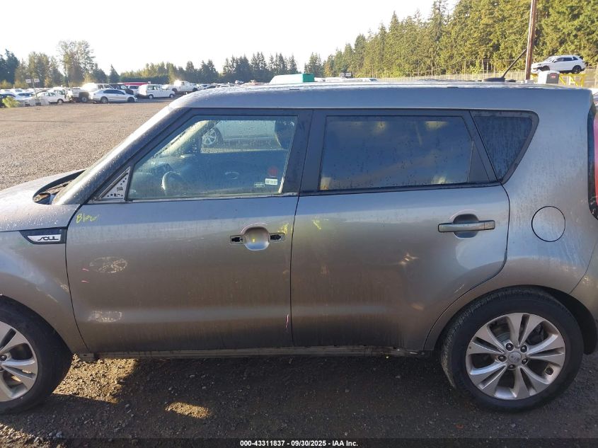 2016 Kia Soul + VIN: KNDJP3A57G7350934 Lot: 43311837