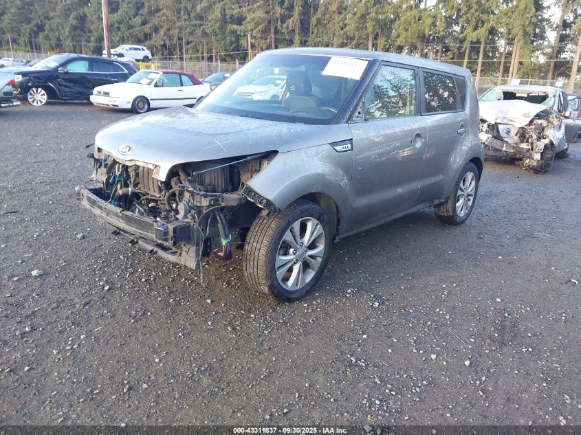 2016 Kia Soul + VIN: KNDJP3A57G7350934 Lot: 43311837