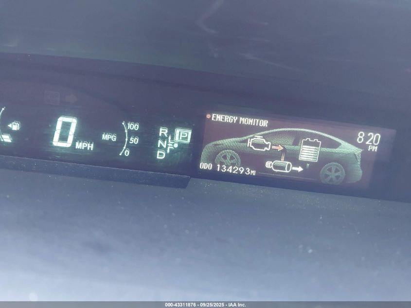 2012 Toyota Prius Two VIN: JTDKN3DU4C1608014 Lot: 43311876