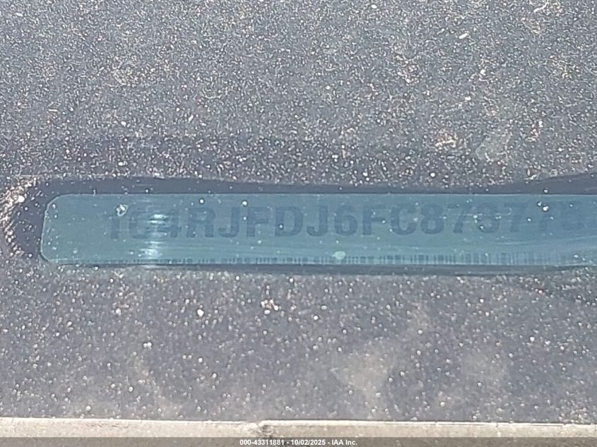 2015 Jeep Grand Cherokee Srt VIN: 1C4RJFDJ6FC878775 Lot: 43311881