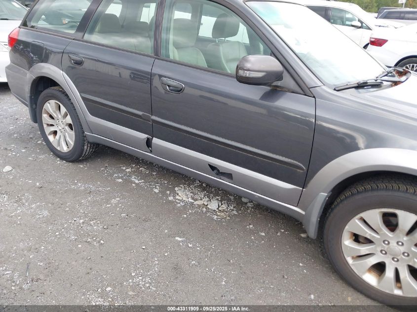 2008 Subaru Outback 3.0R L.l. Bean Edition VIN: 4S4BP86C884322261 Lot: 43311909