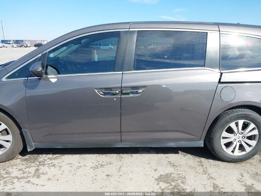 2016 Honda Odyssey Ex-L VIN: 5FNRL5H6XGB020420 Lot: 43311911