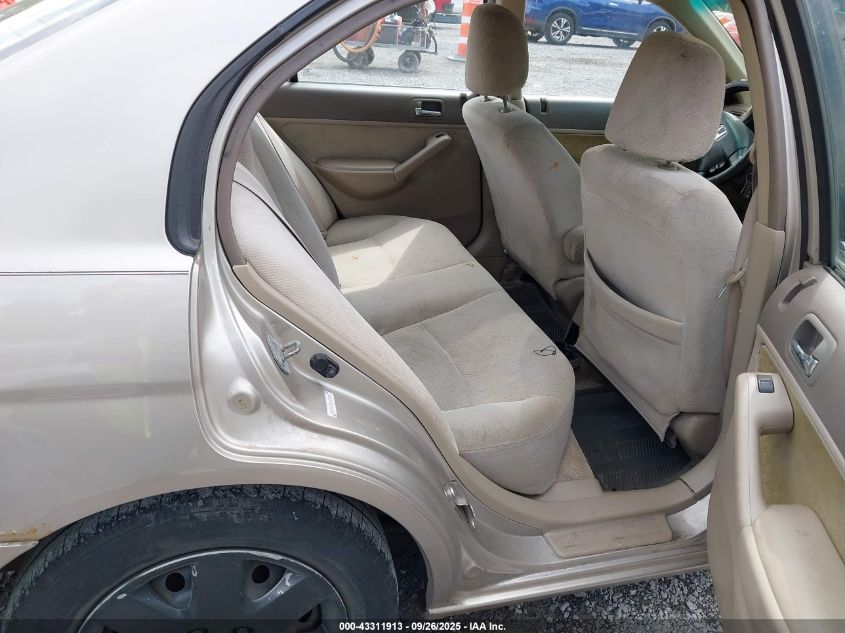 2002 Honda Civic Ex VIN: 2HGES26722H529370 Lot: 43311913