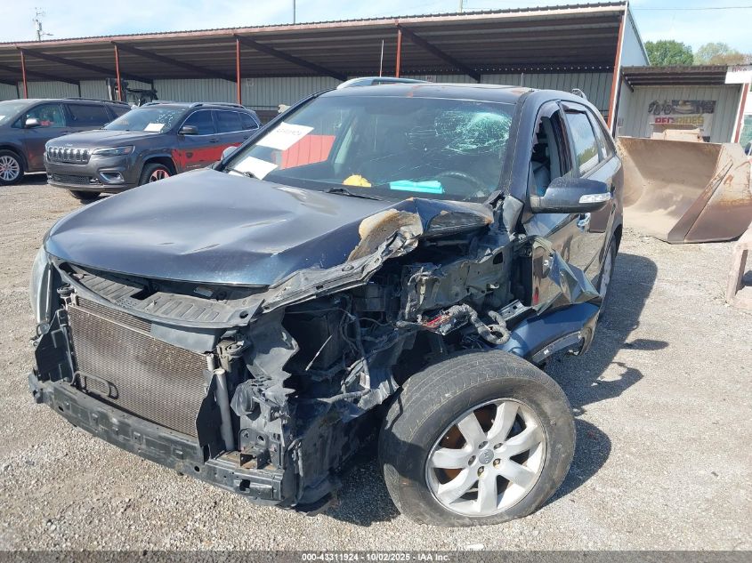 2012 Kia Sorento Lx V6 VIN: 5XYKTDA29CG284475 Lot: 43311924