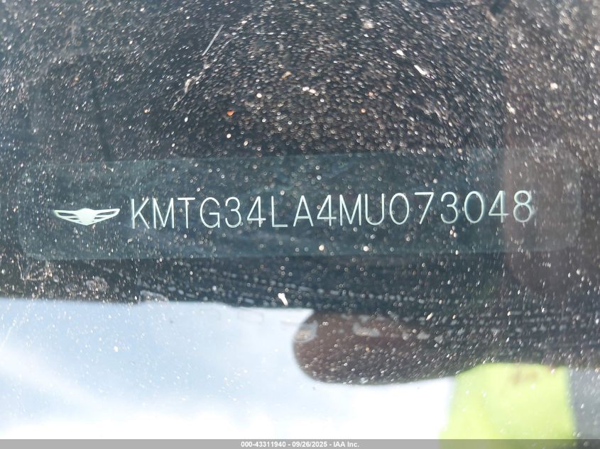 2021 Genesis G70 2.0T Rwd VIN: KMTG34LA4MU073048 Lot: 43311940