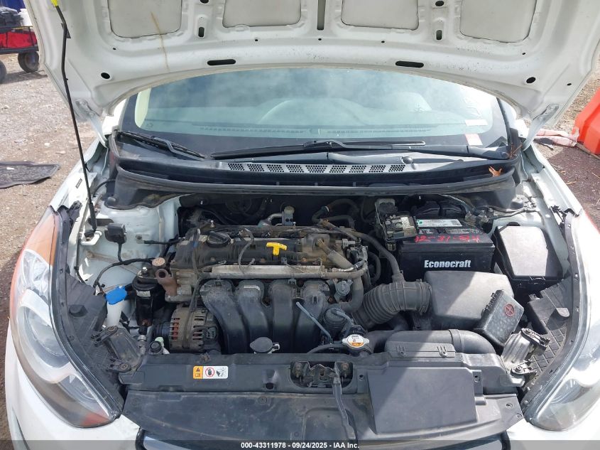 2013 Hyundai Elantra Gls VIN: 5NPDH4AE7DH246032 Lot: 43311978