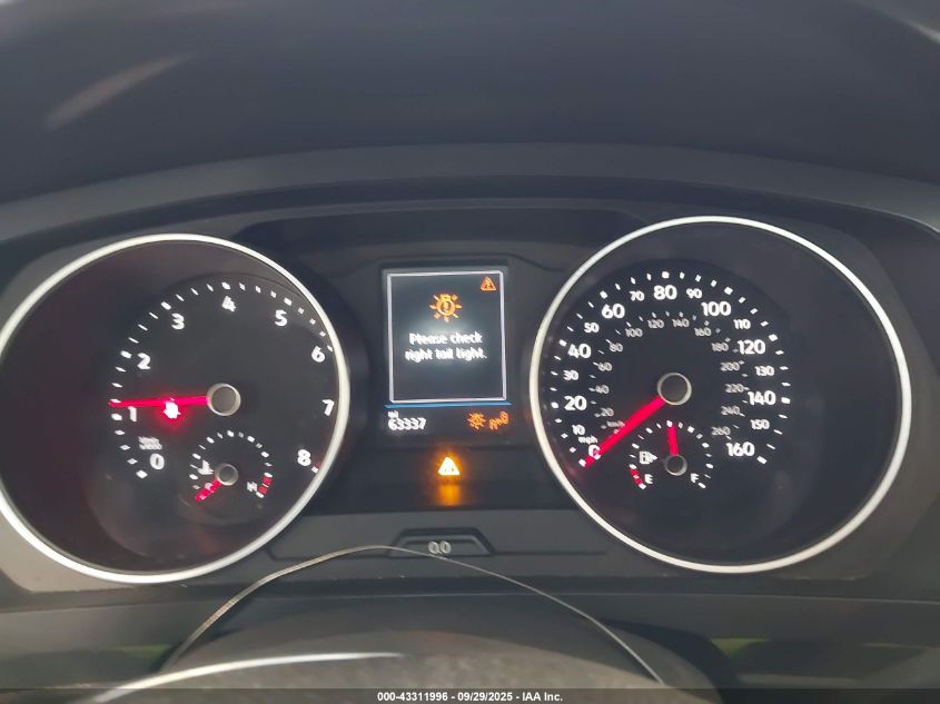 2020 Volkswagen Tiguan 2.0T Se/2.0T Se R-Line Black/2.0T Sel VIN: 3VV3B7AX5LM031985 Lot: 43311996