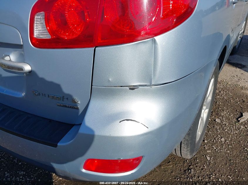 2008 Hyundai Santa Fe Limited/Se VIN: 5NMSH13E28H172167 Lot: 43312007