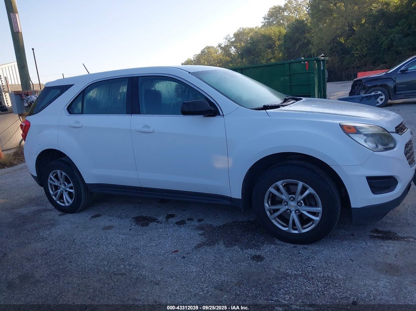 2017 Chevrolet Equinox Ls VIN: 2GNFLEEK8H6285436 Lot: 43312039