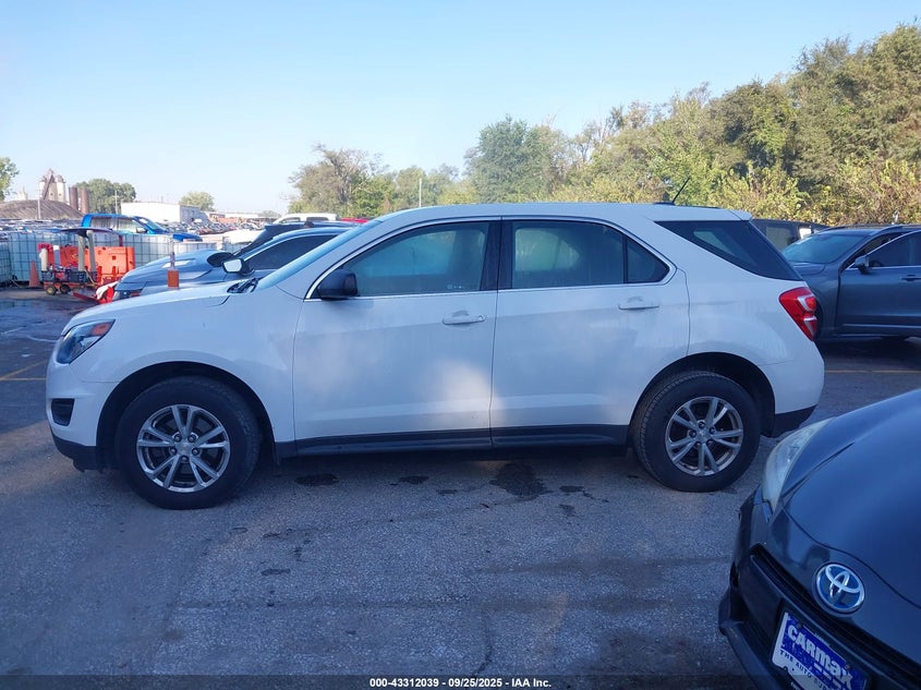 2017 Chevrolet Equinox Ls VIN: 2GNFLEEK8H6285436 Lot: 43312039