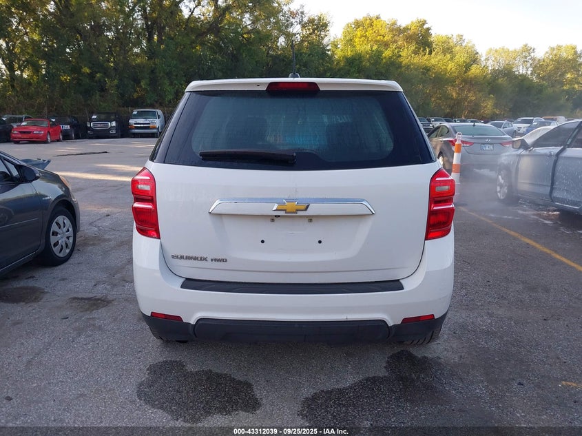 2017 Chevrolet Equinox Ls VIN: 2GNFLEEK8H6285436 Lot: 43312039