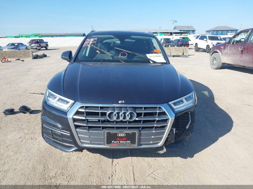2018 Audi Q5 2.0T Premium/2.0T Tech Premium VIN: WA1BNAFY3J2084442 Lot: 43312080