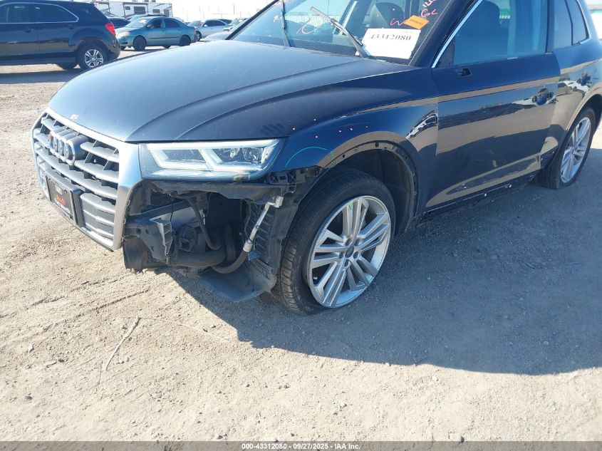 2018 Audi Q5 2.0T Premium/2.0T Tech Premium VIN: WA1BNAFY3J2084442 Lot: 43312080