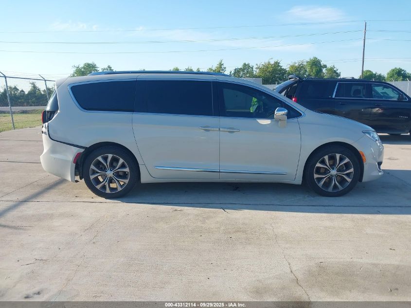 2017 Chrysler Pacifica Limited VIN: 2C4RC1GG0HR584196 Lot: 43312114