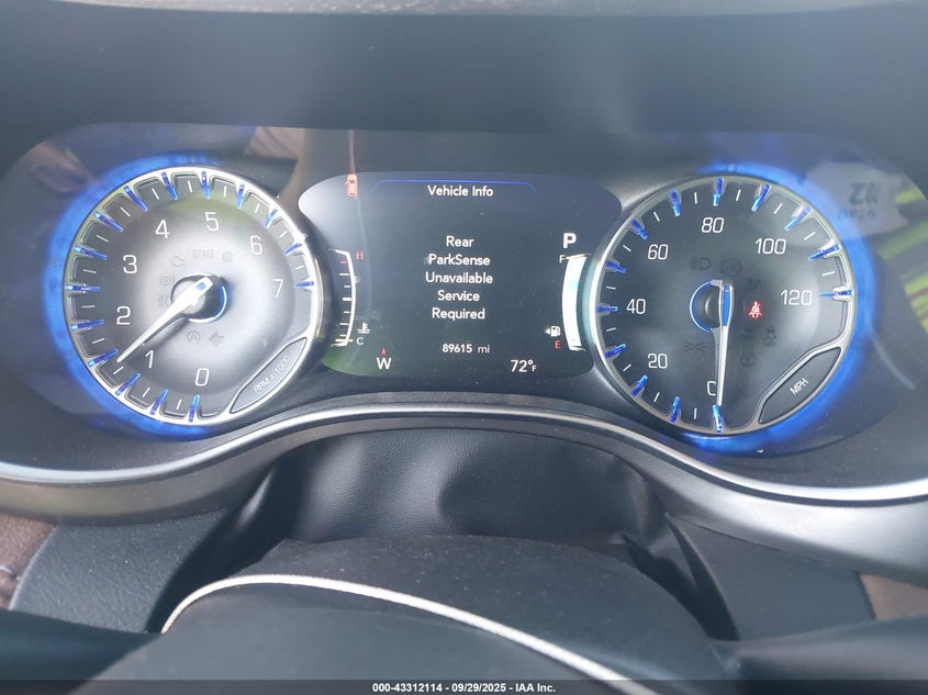 2017 Chrysler Pacifica Limited VIN: 2C4RC1GG0HR584196 Lot: 43312114