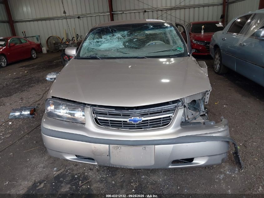2003 Chevrolet Impala VIN: 2G1WF52EX39363875 Lot: 43312132