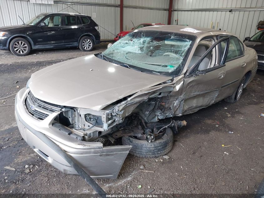 2003 Chevrolet Impala VIN: 2G1WF52EX39363875 Lot: 43312132