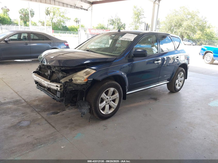 JN8AZ08T17W520194 2007 NISSAN MURANO photo no. 2
