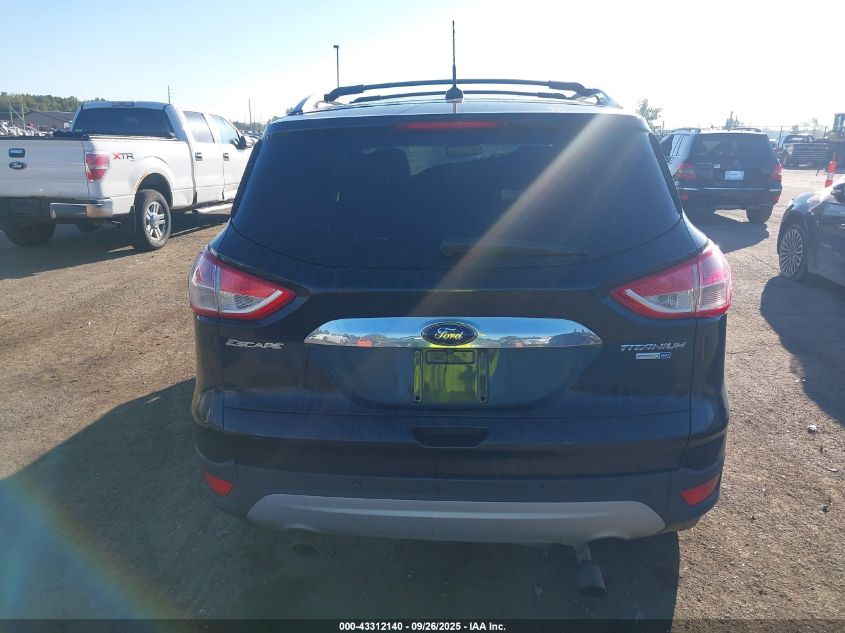 2014 Ford Escape Titanium VIN: 1FMCU9J90EUD56821 Lot: 43312140