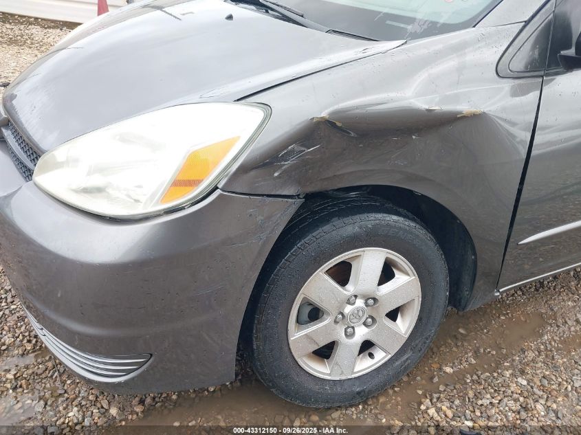 2005 Toyota Sienna Le VIN: 5TDZA23C55S221250 Lot: 43312150