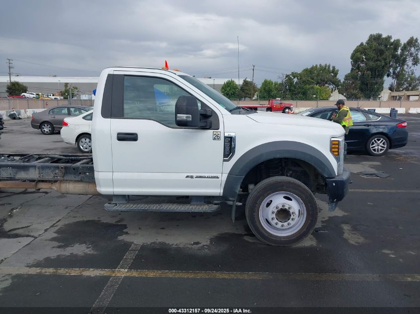 2018 Ford F-550 Chassis Xl VIN: 1FDUF5GT3JEC58686 Lot: 43312157