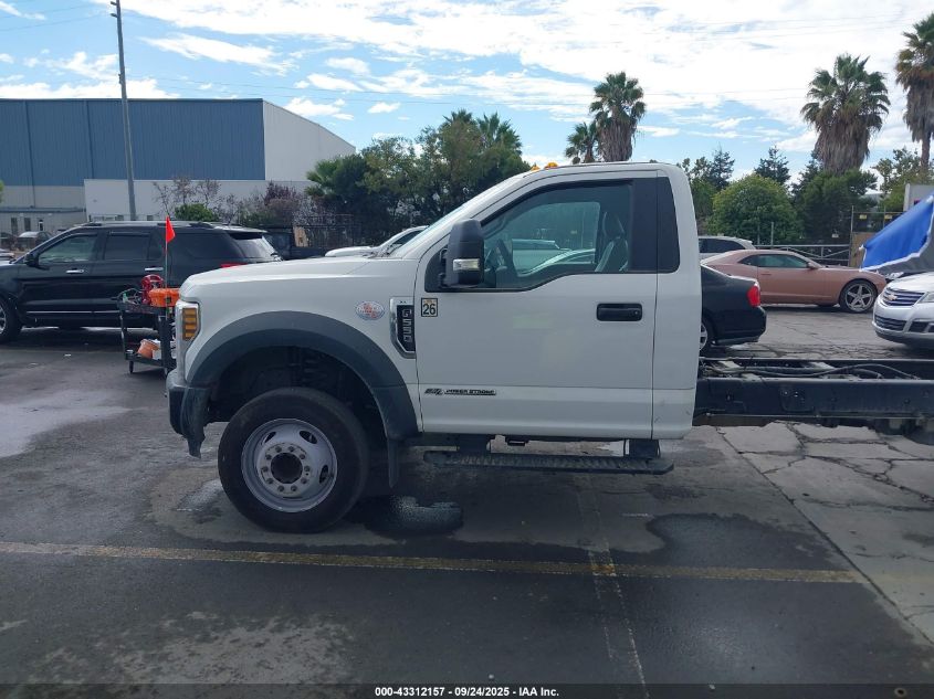 2018 Ford F-550 Chassis Xl VIN: 1FDUF5GT3JEC58686 Lot: 43312157