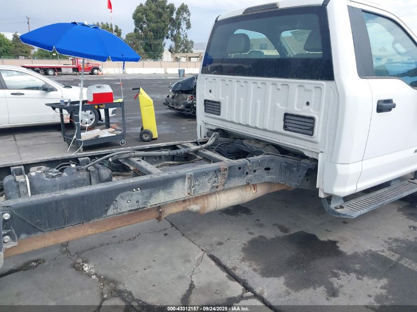 2018 Ford F-550 Chassis Xl VIN: 1FDUF5GT3JEC58686 Lot: 43312157