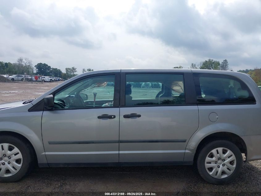 2014 Dodge Grand Caravan American Value Pkg VIN: 2C4RDGBG7ER226869 Lot: 43312169
