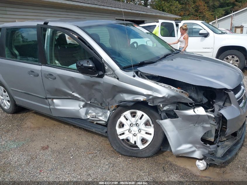 2014 Dodge Grand Caravan American Value Pkg VIN: 2C4RDGBG7ER226869 Lot: 43312169