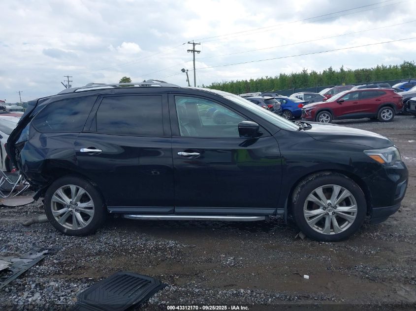 2018 Nissan Pathfinder Sl VIN: 5N1DR2MM5JC612304 Lot: 43312170